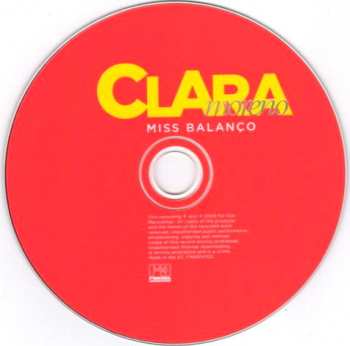 CD Clara Moreno: Miss Balanço