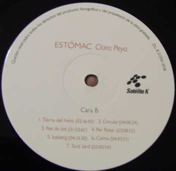 LP Clara Peya: Estómac