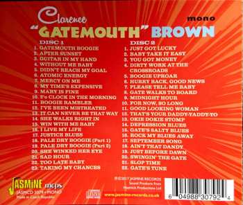2CD Clarence "Gatemouth" Brown: Boogie Uproar - The Complete Aladdin/Peacock Singles As & Bs 1947-1961