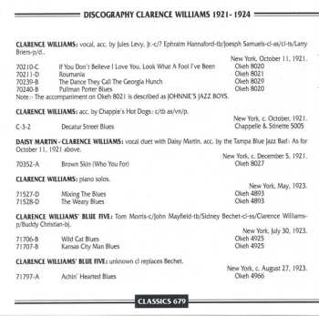 CD Clarence Williams: 1921-1924