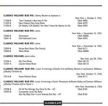 CD Clarence Williams: 1921-1924