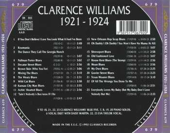 CD Clarence Williams: 1921-1924