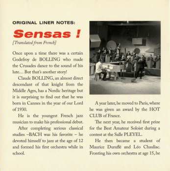 CD Claude Bolling Et Son Orchestre: Sensas! LTD