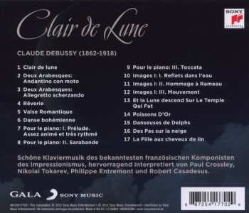 CD Claude Debussy: Clair De Lune (Die Schönste Klaviermusik Von Claude Debussy)