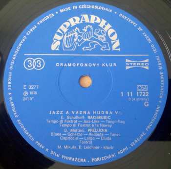 2LP/Box Set Bohuslav Martinů: Jazz A Vážná Hudba - Klavírní Skladby (2xLP + BOX + BOOKLET)