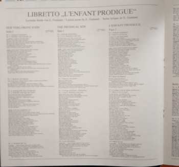 LP Dietrich Fischer-Dieskau: L'Enfant Prodigue • Der Verlorene Sohn • The Prodigal Son / La Damoiselle Elue • Die Auserwählte Jungfrau • The Blessed Damozel