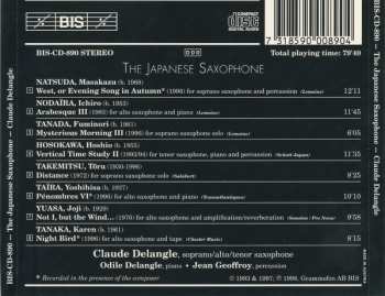 CD Claude Delangle: The Japanese Saxophone