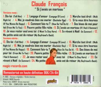 CD Claude François: Si J'avais Un Marteau