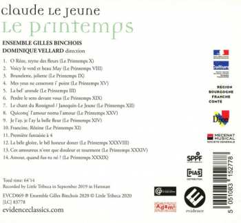 CD Ensemble Gilles Binchois: Le Printemps