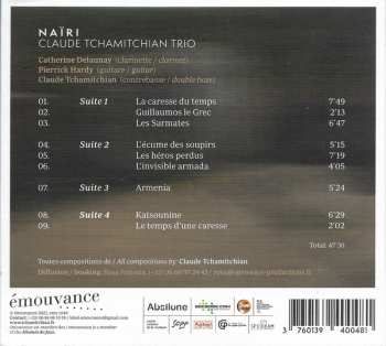 CD Claude Tchamitchian Trio: Naïri