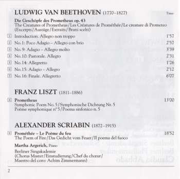 CD Ludwig van Beethoven: Prometheus – The Myth In Music