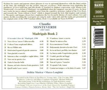 CD Claudio Monteverdi: Madrigals Book 2
