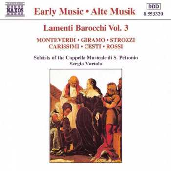 CD Claudio Monteverdi: Lamenti Barocchi Vol. 3 (Baroque Laments Vol. 3)