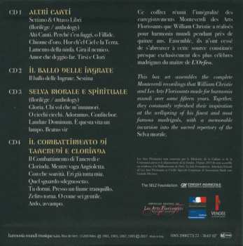 4CD/Box Set Claudio Monteverdi: Madrigali & Selva Morale