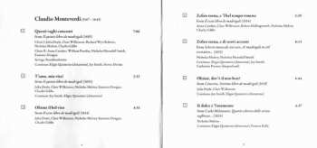 CD Claudio Monteverdi: Sweet Torment