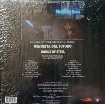 LP Claudio Simonetti: Vendetta Dal Futuro (Hands Of Steel) (Original Motion Picture Soundtrack) LTD | CLR