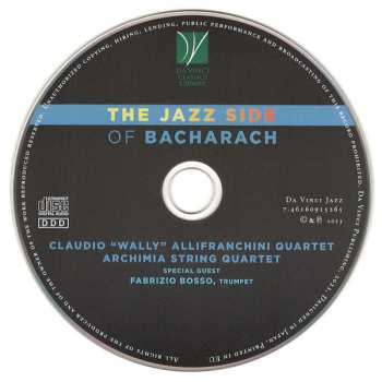 CD Claudio Allifranchini Quartet: The Jazz Side Of Bacharach