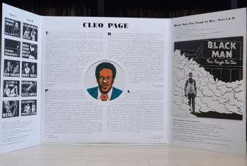 LP/SP Cleo Page: Black Man - Too Tough To Die