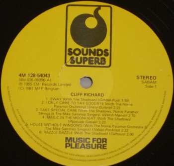 3LP/Box Set Cliff Richard: Cliff Richard
