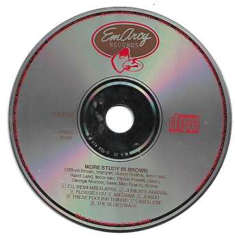 CD Clifford Brown: More Study In Brown