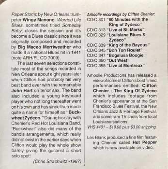 CD Clifton Chenier: Sings The Blues