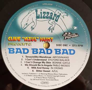 LP Clive Hunt: Bad Bad Bad ("Golden Age" Reggae From A Legendary Producer)