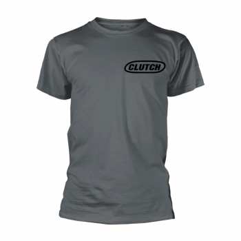 Merch Clutch: Tričko Classic Logo Clutch (black/grey)