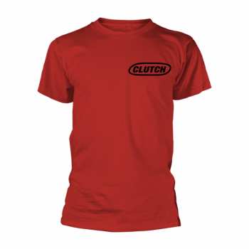 Merch Clutch: Tričko Classic Logo Clutch (black/red) S
