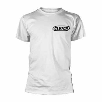 Merch Clutch: Tričko Classic Logo Clutch (black/white) S