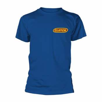 Merch Clutch: Tričko Classic Logo Clutch (yellow/blue)