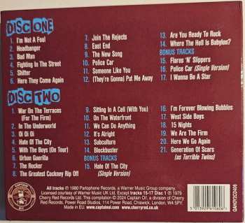 2CD Cockney Rejects: Greatest Hits Vol.1/Greatest Hits Vol.2
