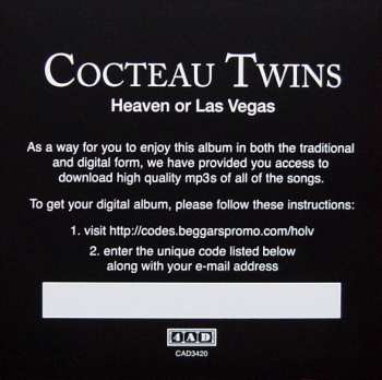 LP Cocteau Twins: Heaven Or Las Vegas
