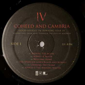 2LP Coheed And Cambria: Good Apollo I'm Burning Star IV | Volume One: From Fear Through The Eyes Of Madness