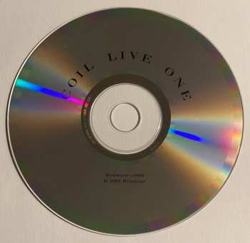 CD Coil: Live One (London Spring 2000)