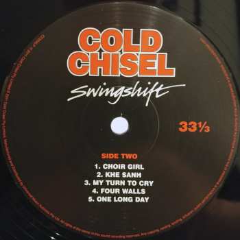 2LP Cold Chisel: Swingshift