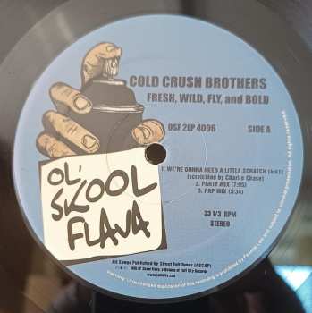 2LP Cold Crush Brothers: Fresh, Wild, Fly & Bold
