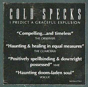 CD Cold Specks: I Predict A Graceful Expulsion