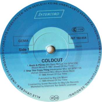 2LP Coldcut: What's That Noise? LTD