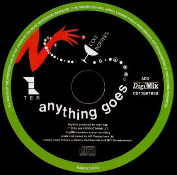 CD Cole Porter: Anything Goes - Original 1969 London Cast