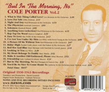 CD Cole Porter: But In The Morning, No - Cole Porter Vol 2.