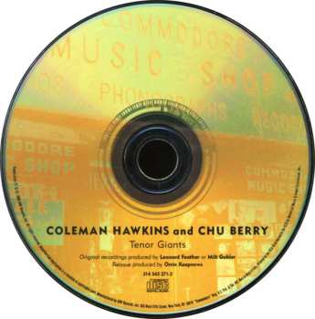CD Coleman Hawkins: Tenor Giants