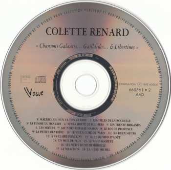 2CD Colette Renard: Chansons Galantes... Gaillardes... & Libertines