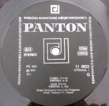 LP Collegium Musicum Pragense: Parthia In B / Partita In Dis / Pastorale / Harmonie Op. 71