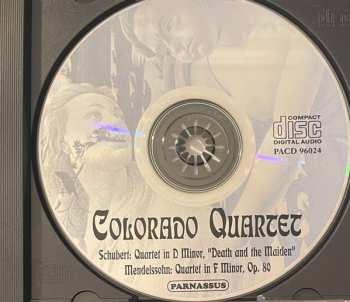 CD Franz Schubert: Quartet In D Minor, "Death And The Maiden" / Quartet In F Minor, Op. 80
