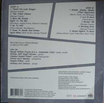 LP Commander Cody: Claiming New Territories - Live At The Aladin 1980 LTD