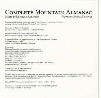CD Complete Mountain Almanac: Complete Mountain Almanac