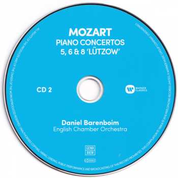 10CD/Box Set Wolfgang Amadeus Mozart: Complete Piano Concertos