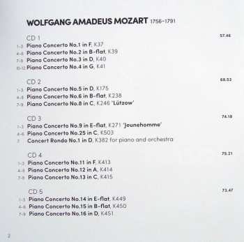 10CD/Box Set Wolfgang Amadeus Mozart: Complete Piano Concertos
