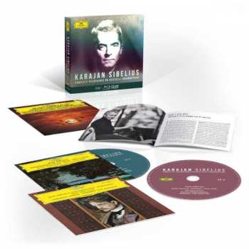 5CD/Box Set/Blu-ray Herbert von Karajan: Karajan Sibelius: Complete Recordings On Deutsche Grammophon