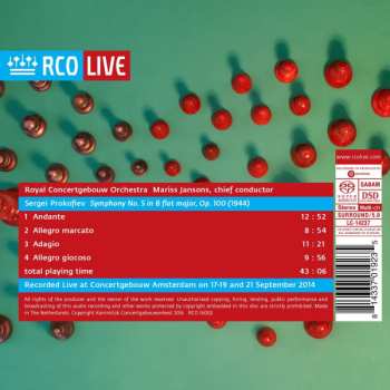 SACD Sergei Prokofiev: Symphony No. 5